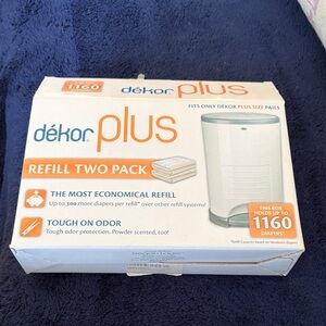 dékor plus Refill Two Pack plastic bags